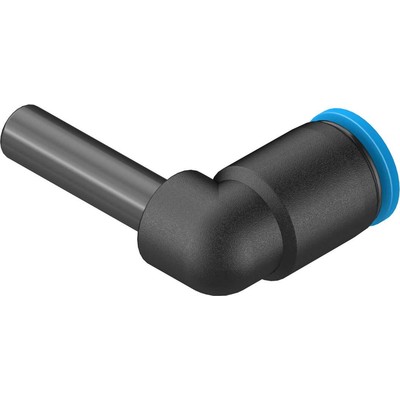 Push-in L-connector