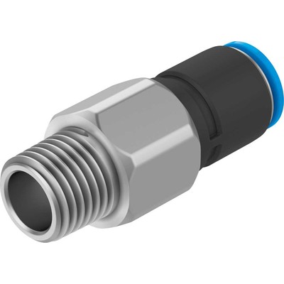 Push-in fitting, rotatable