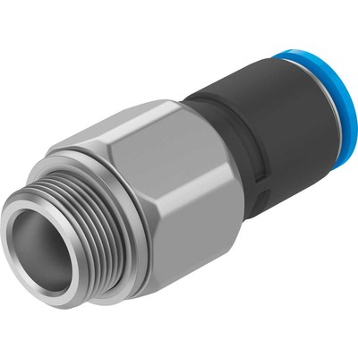 Push-in fitting, rotatable