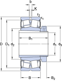 BS2-2219-2CS5K/VT143 + H 2319 EL